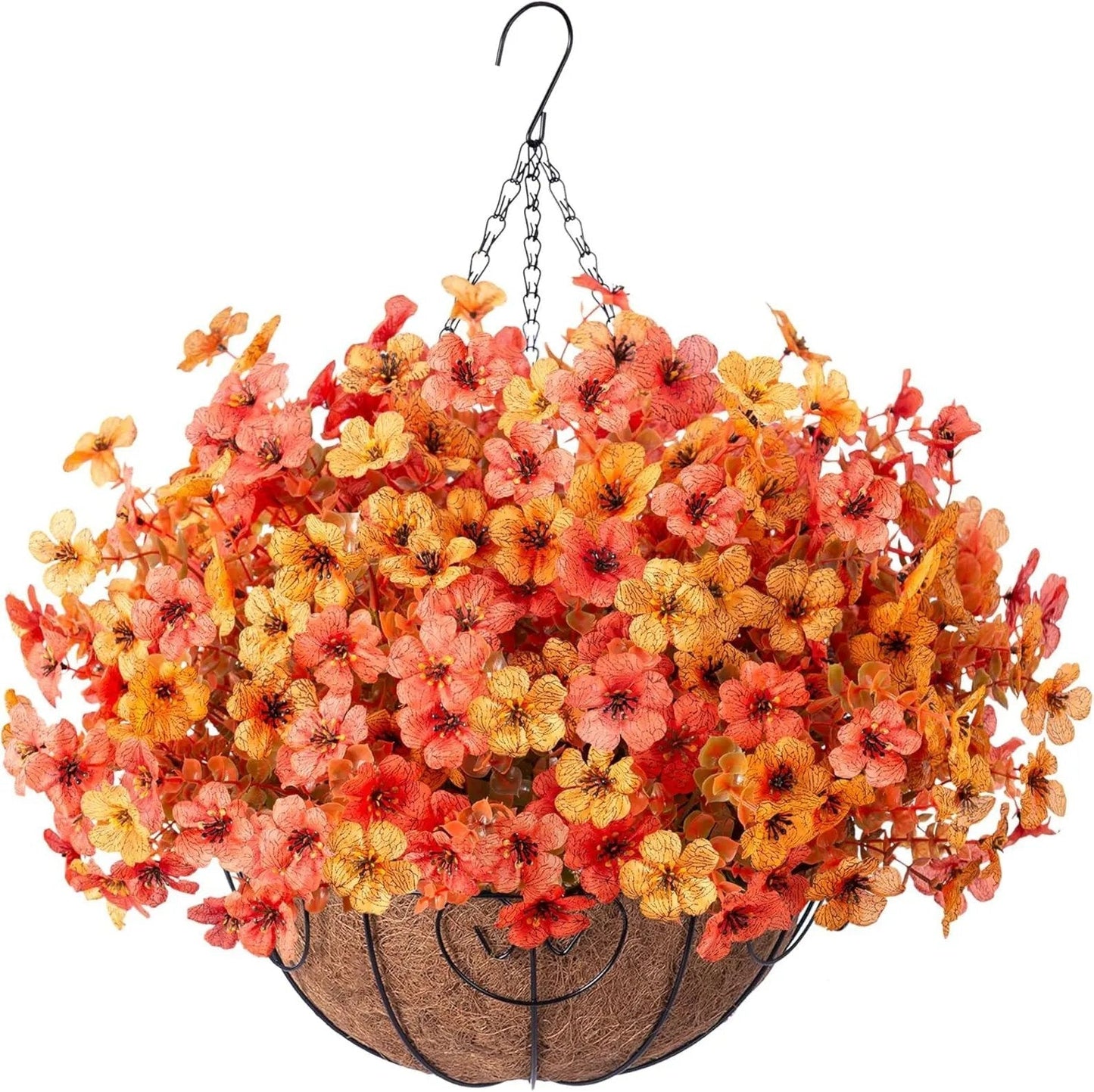 🏆 50K+ SOLD! 💐Lifelike UV-Resistant Sunset Mums – Waterproof, Windproof & Perfect for Fall Decor 🍂