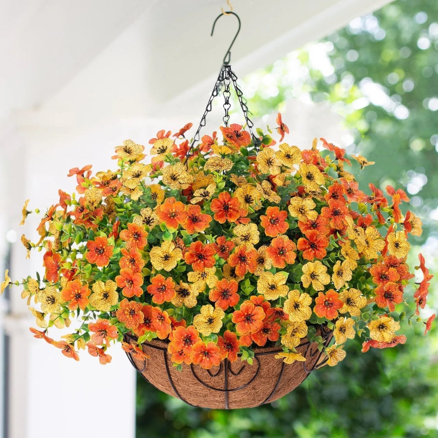 🏆 50K+ SOLD! 💐Lifelike UV-Resistant Sunset Mums – Waterproof, Windproof & Perfect for Fall Decor 🍂